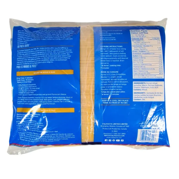 Italpasta - Tradizionale Spaghettini - 4.54kg - Image 2