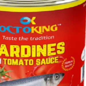 Premium Canned Fish Sardine Best Quality Moroccan Sardines, 125g Sardine in Vegetable Oil/soya Oil 125g*50tins/carton